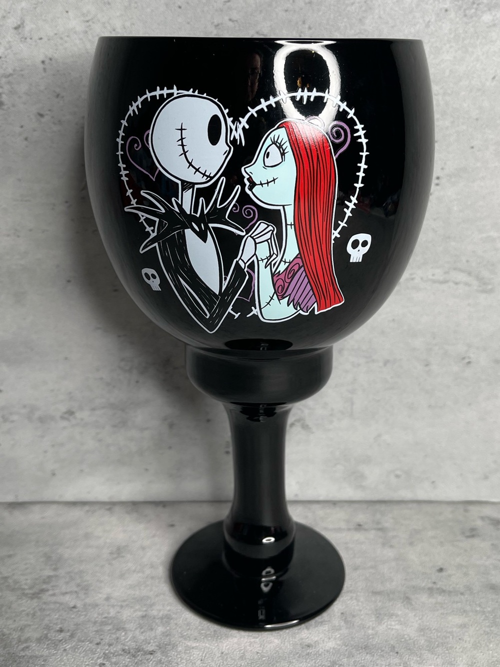 Disney The Nightmare Before Christmas Jack and Sally Themed Black 40" Goblet